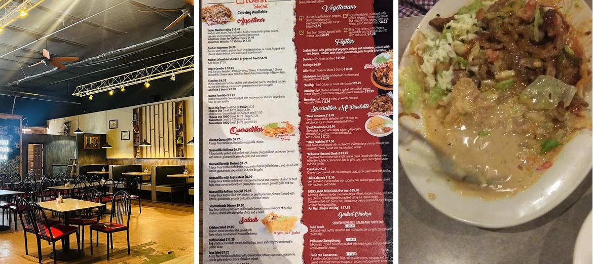 Mi Pueblito Mexican Restaurant ( Batesville, Ar) Menu