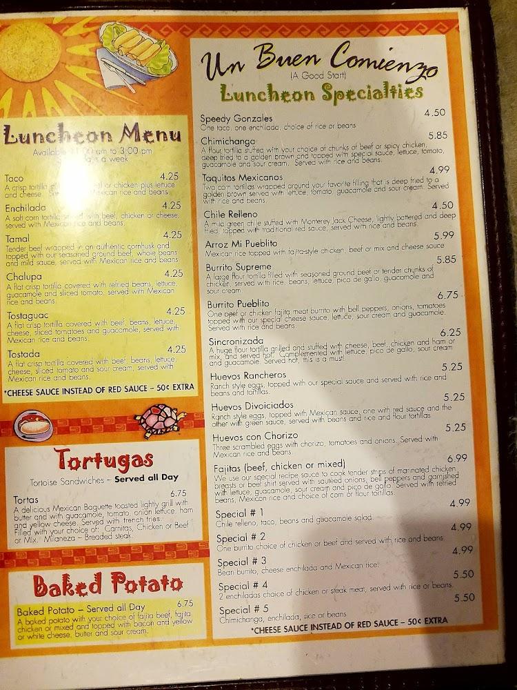 Mi Pueblito Mexican Restaurant ( Batesville, Ar) Menu image 3